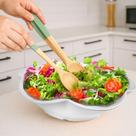 Saladeiras Flower para Buffet 100% Melamina 35x14,5cm