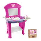 Salão Studio de Beleza Style Infantil 15 acessórios SimoToys Salão Studio de Beleza Style Infantil 15 acessórios SimoToys