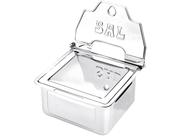 Saleiro De Parede Brinox Suprema 660 g Aço Inox