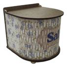 Saleiro Decorativo Estampado Tampa Articulada Ideal Para Organização Praticidade Cozinha