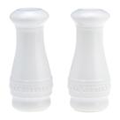 Saleiro e pimenteiro Le Creuset Stoneware 120 ml, conjunto branco, 2