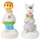 Saleiro e pimenteiro Silver Buffalo The Jetsons George