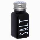 Saleiro ou Pimenteiro de mesa em vidro Tampa Inox Manhattan mesa posta 80ml - 1 unidade