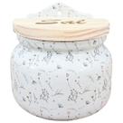 Saleiro Parede 1KG - Porcelana Decorada Arabescos