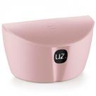 Saleiro Plastico Rosa Sólido 500ml Uz
