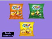 Salgadinho Chips Click 15g Com 40 Sortidos Unidades kit Festa Lembrancinha