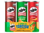 Salgadinho Festa do Futebol Pringles Churrasco Creme e Cebola e Original 322g Salgadinho Festa do Futebol Pringles Churrasco Creme e Cebola e Original 322g