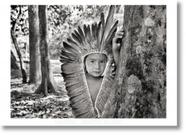 Salgado. Amazônia. Poster Yawanawa Girl