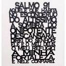Salmo 91 em mdf