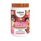 Salon Line Creme Pentear Cachinhos Nutridos 1kg chocolate