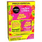 Salon Line Kit Shampoo 300ml + Creme Multifuncional 300ml Pink Lemonade Cachos dos Sonhos Salon Line Kit Shampoo 300ml + Creme Multifuncional 300ml Pink Lemonade Cachos dos Sonhos