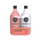 Salon line kit sos hidratacao shampoo+condicionador 1l oleo de ricino