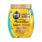 SalonLine Tratamento 3 em 1 cachos dos sonhos 1kg Multy Banana e Oleo ricino