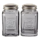 Salt & Pepper Shaker RSVP International Jumbo Retro Glass Salt & Pepper Shaker RSVP International Jumbo Retro Glass