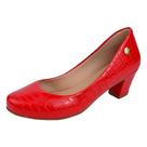salto scarpin bico redondo textura croco donna santa 40.011 salto scarpin bico redondo textura croco donna santa 40.011