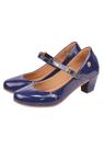 salto scarpin bico redondo verniz estilo boneca donna santa 40.003