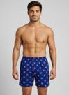 Samba Canção Masculino Adulto Personagem Super Heróis Shorts Dormir Elástico Pijama Verão