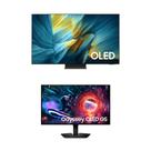 Samsung AI TV 65" OLED 4K S95F + Monitor Odyssey OLED G5 27" Samsung AI TV 65" OLED 4K S95F + Monitor Odyssey OLED G5 27"