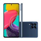 Samsung Galaxy M53 128GB Azul 5G 8GB RAM Tela 6,7 120Hz Câmera 108MP Alto Desempenho