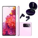 Samsung Galaxy S20 FE 5G 128GB 6GB RAM Violeta Original MAIS Fone Bluetooth WZ06 Sem Fio Premium