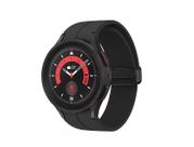 Samsung Galaxy Watch5 Pro (Bluetooth) 1.4" caixa 45mm de titânio black titanium, pulseira black titanium e o arco black titanium SM-R920