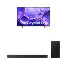 Samsung Smart TV 43" UHD 4K U8100F + Soundbar Samsung HW-B450F Samsung Smart TV 43" UHD 4K U8100F + Soundbar Samsung HW-B450F