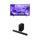 Samsung Smart TV 55" Crystal UHD 4K U8100F + Soundbar HW-B450F