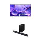 Samsung Smart TV 85" Crystal UHD 4K U8600F + Soundbar HW-B450F