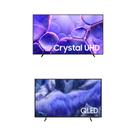 Samsung Smart TV 85" UHD 4K U8100F + Samsung Vision AI TV 43" QLED Ultra 4K QEF1