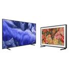 Samsung Vision AI TV 65" QLED 4K QEF1 2025 + Samsung Smart TV 32" QLED The Frame 2023 LS03C