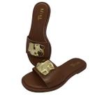 Sandalia Aline Marrom Miss Shoes Sandalia Aline Marrom Miss Shoes