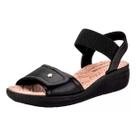 Sandália Anabela Comfortflex 24-86403 com Salto Médio e Tecnologia ComfortFlow Sandália Anabela Comfortflex 24-86403 com Salto Médio e Tecnologia ComfortFlow
