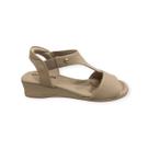 Sandália Anabela Feminina Casual Original Queima de Estoque Comfortflex Ref: 24-70403