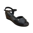 Sandalia Anabela Piccadilly Feminina Plataforma Joanete Leve