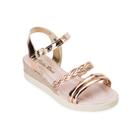 Sandália Anabela Stilo Rosê Infantil SR22-S8124