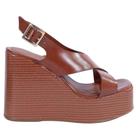 Sandália Anabela Zariff Feminina 4555-87000 Caramelo Sandália Anabela Zariff Feminina 4555-87000 Caramelo