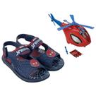 Sandália Aranha Sky Operation Grendene 23064 Azul/Vermelho
