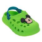 Sandália Babuche Disney Magic Azul Mickey Verde