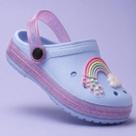 Sandália Babuche Infantil Feminino Com Faixa Colorida Sandália Babuche Infantil Feminino Com Faixa Colorida
