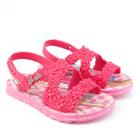 Sandália Barbie Flowers Com Bag 22749