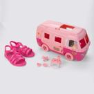 Sandália Barbie Kit Road Trip - Infantil
