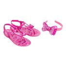 Sandália Barbie Tiara Grendene Kids Tiara Glam 22933