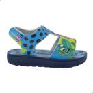 Sandália Bebê Grendene Kids Mundo Bita Azul Sandália Bebê Grendene Kids Mundo Bita Azul