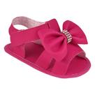 Sandália Bebê Menina Pink Laço Confortável e Macia para Verão Sandália Bebê Menina Pink Laço Confortável e Macia para Verão