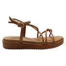 Sandália Bebecê Flatform Com Fivela 2289