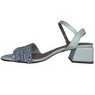 Sandalia Beira Rio Salto Bloco Médio Off White - 41699 Sandalia Beira Rio Salto Bloco Médio Off White - 41699
