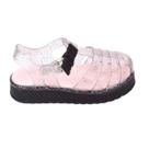 Sandália Belinha Infantil Kidy Plataforma Preto Glitter
