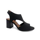 Sandália Bottero Salto Bloco 375701 Preto