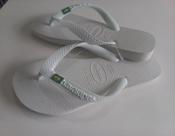 Sandalia brasileirinha havaiana branca
