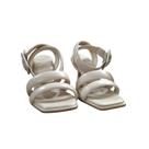 Sandalia carrano couro mestico/lait ( crema ) 513002
